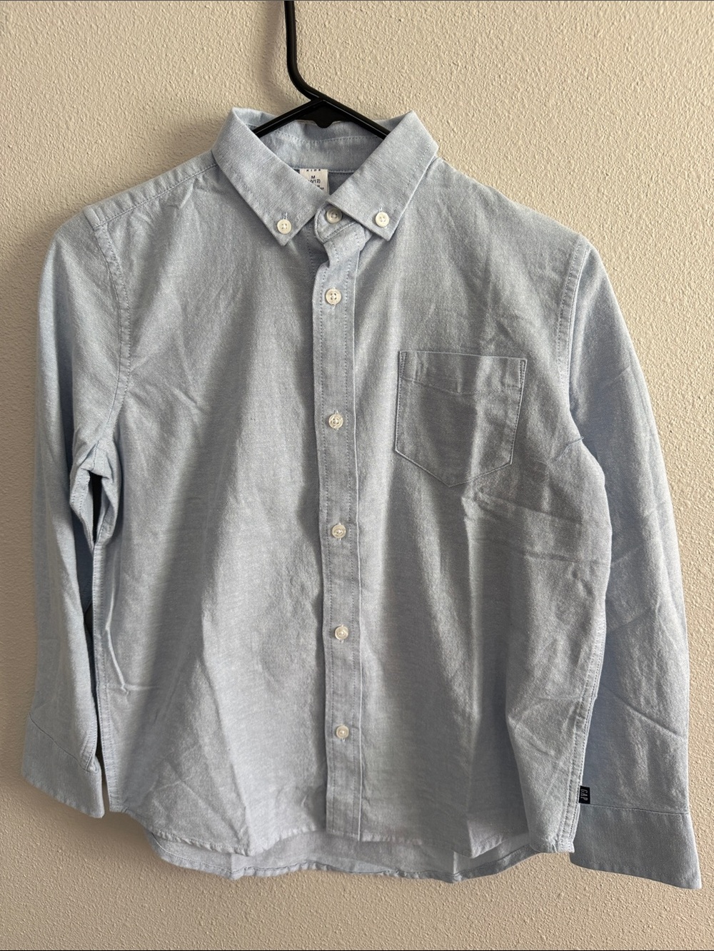 Light Blue boy’s Button-Down Shirt